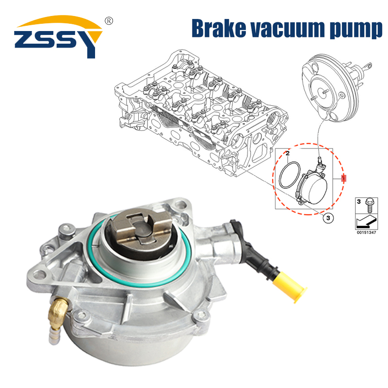 Vacuum Chamber Small - 새 브레이크 진공 펌프 11667556919 456578