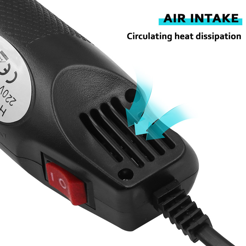 새로운 조정 가능한 온도 뜨거운 공기 총 220V 50 - Heat Gun Small 리뷰 및 가격
