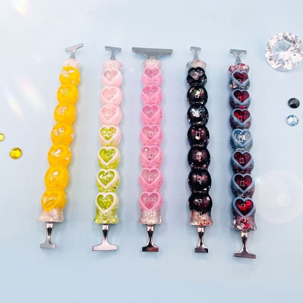새로운 하트 모양 다이아몬드 페인팅 펜, 반짝이는 레진 - Resin Craft Ideas 리뷰 및 가격
