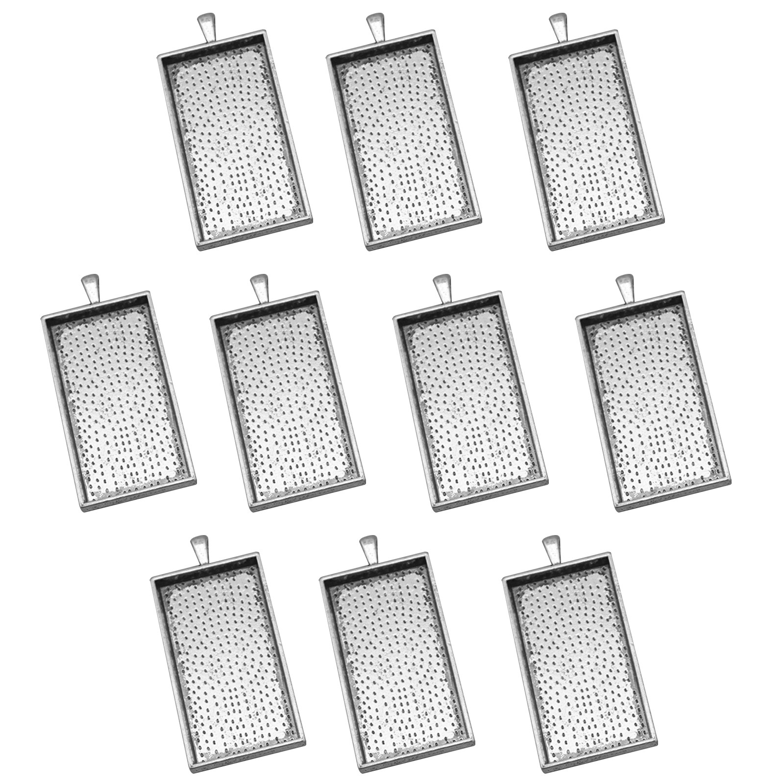 10개입, 빈티지 스타일의 합금 펜던트 트레이, 크기  - Bezels Set Pendant 리뷰 및 가격